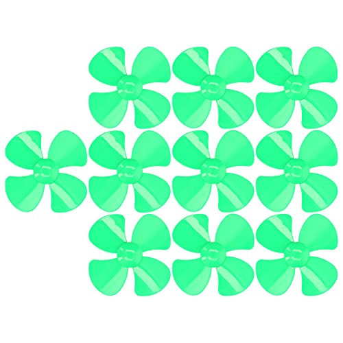Tnfeeon Geeignetes 40 Mm Bis 4 Mm für das Fernwagenmodell mit Fernbedienung - 10 Propeller -Propellerstücke (Green) von Tnfeeon