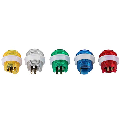 Tnfeeon Hohe Qualität LED Drucktaste Set Geeignet für Holz oder Metall-Konsole für das Spiel Konsole Tnfeeon Hohe Qualität LED Drucktaste Set Geeignet für Holz oder Metall-Konsole für das Spiel Konsole von Tnfeeon