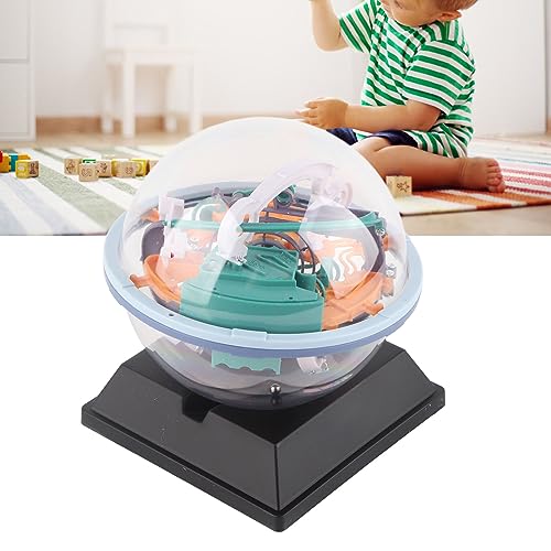 Tnfeeon Interessanter 3D -Ball für Mentale Training und Raumgedanken - Sicheres und Praktisches Plastikspielzeug für, die an Spielplätze Angepasst Sind (Mittlerer Rang 100 Hindernisse) von Tnfeeon