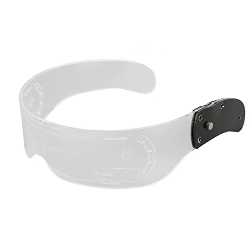 Tnfeeon Luminöse Brille 7 Farben 2 Modi für Bungee Jumping Nightclubs Live -Konzerte, Premium -Acrylmaterial Tnfeeon Luminöse Brille 7 Farben 2 Modi für Bungee Jumping Nightclubs Live -Konzerte, Premium -Acrylmaterial von Tnfeeon