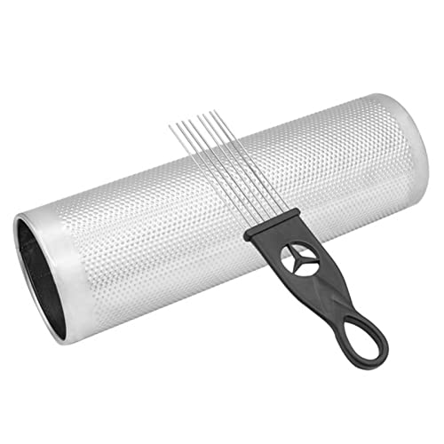 Tnfeeon Premium Edelstahl -Stahlmetall -Musikinstrumente mit Kratzern Zur Entwicklung Musikalischer Talente Silber Tnfeeon Premium Edelstahl -Stahlmetall -Musikinstrumente mit Kratzern Zur Entwicklung Musikalischer Talente Silber von Tnfeeon