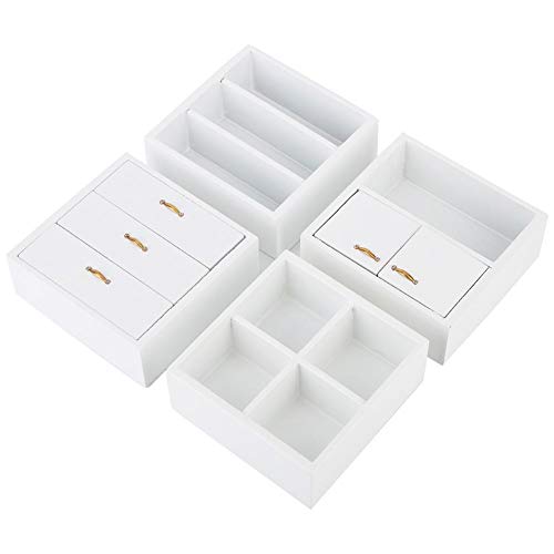 Tnfeeon Puppenhaus Schrank, Miniatur Holzschrank Wohnzimmer Schlafzimmer Schrank Einheit, Weiß Tnfeeon Puppenhaus Schrank, Miniatur Holzschrank Wohnzimmer Schlafzimmer Schrank Einheit, Weiß von Tnfeeon