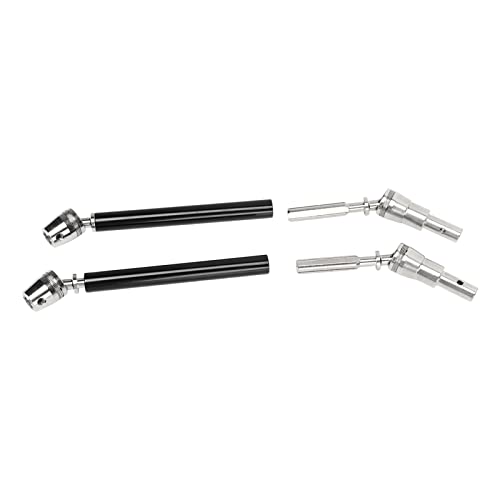 Tnfeeon RC Auto Vorder- und Hintere Antriebswellen, 2 hochpräzise Breitwinkel-Antriebswellen für RC Auto 1/10 (#3) von Tnfeeon
