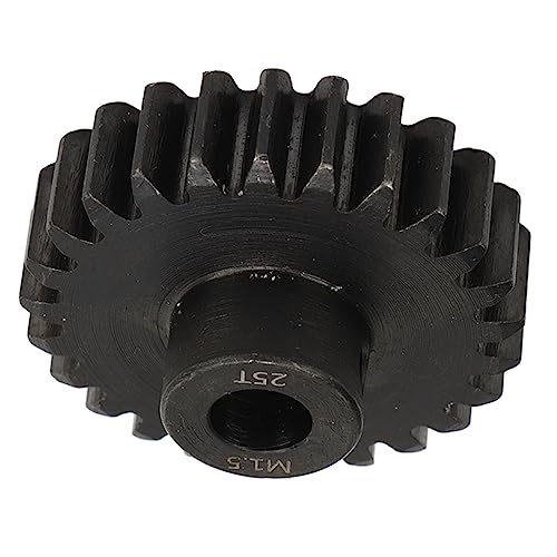 Tnfeeon RC Car Gear M1.5, verschleißfest, 8 mm Lochdurchmesser 1/5 aus Stahl M1,5 RC Car Gear Kit für 8S (25T) von Tnfeeon