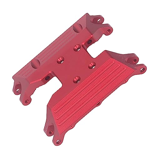 Tnfeeon RC-Car-Getriebebasis, Rostfreier, Einfach zu Bedienender Getriebe-Mittelrahmen für Axial 1/18 UTB18 Capra (Rot) von Tnfeeon