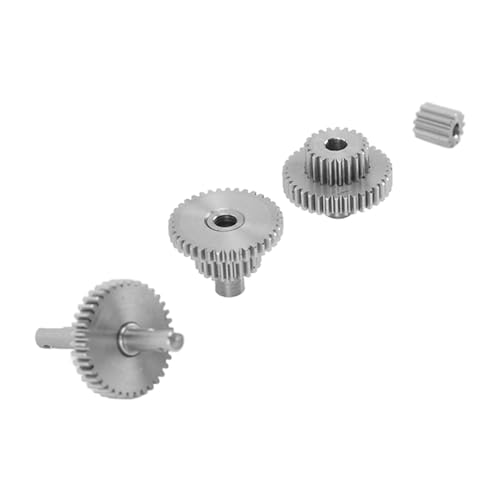 Tnfeeon RC Gear, stabiles und langlebiges RC Kettenradgetriebe, einfache Montage für Reparaturen (9.7:1) von Tnfeeon