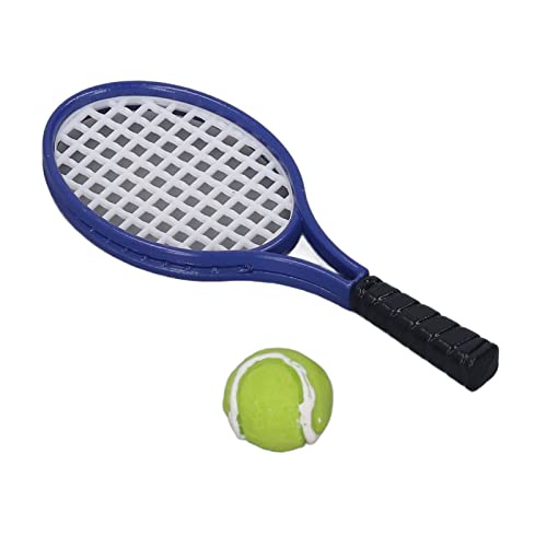 Tnfeeon Tennisschläger für Puppenhaus 1:12, kompaktes und langlebiges Tenniszubehör für Puppenhaus für Schlafzimmer Tnfeeon Tennisschläger für Puppenhaus 1:12, kompaktes und langlebiges Tenniszubehör für Puppenhaus für Schlafzimmer von Tnfeeon