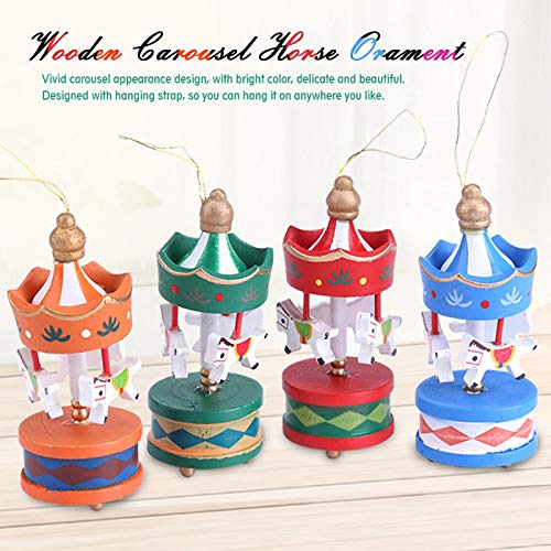Tnfeeon Umweltfreundliches Holzpferd Merry Go Round Weihnachtsdekoration Schlafzimmer Zartes Design 6 Pack Tnfeeon Umweltfreundliches Holzpferd Merry Go Round Weihnachtsdekoration Schlafzimmer Zartes Design 6 Pack von Tnfeeon