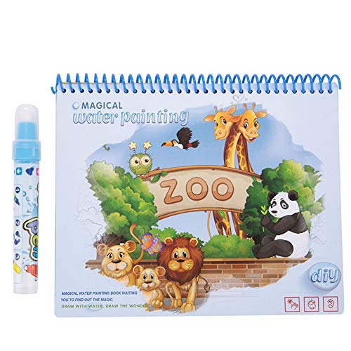 Tnfeeon Wasser Zeichnung Färbung Malbuch Activity Pads Baby Kinder Spielzeug Früherziehung mit Stiften für Kinder Tnfeeon Wasser Zeichnung Färbung Malbuch Activity Pads Baby Kinder Spielzeug Früherziehung mit Stiften für Kinder von Tnfeeon