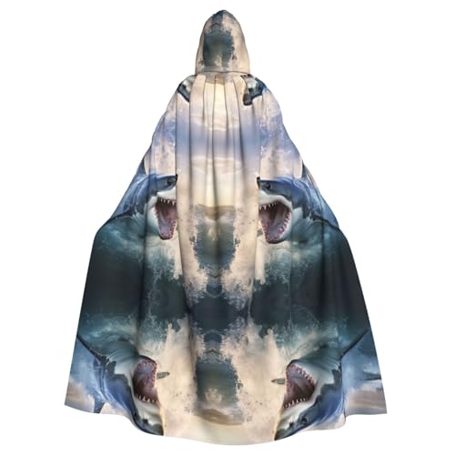 Tnnutp Delphin Uni Kapuzenumhang in voller Länge für Halloween, Party, Cosplay, Kostüm, Umhang Tnnutp Delphin Uni Kapuzenumhang in voller Länge für Halloween, Party, Cosplay, Kostüm, Umhang von Tnnutp