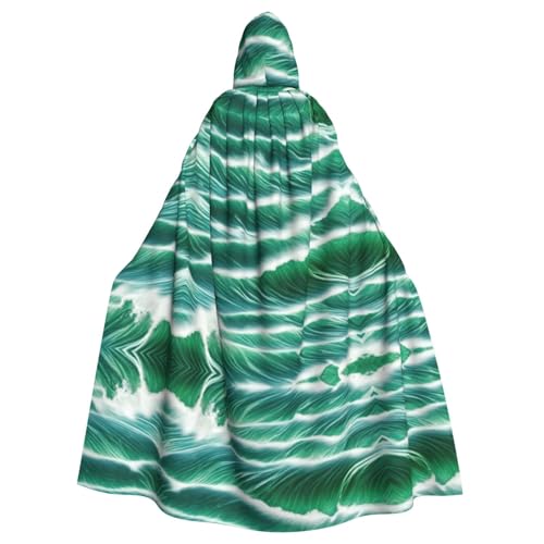 Tnnutp Ocean Green Wave Surf 01 Uni Kapuzenumhang in voller Länge Halloween Party Cosplay Kostüm Umhang Tnnutp Ocean Green Wave Surf 01 Uni Kapuzenumhang in voller Länge Halloween Party Cosplay Kostüm Umhang von Tnnutp