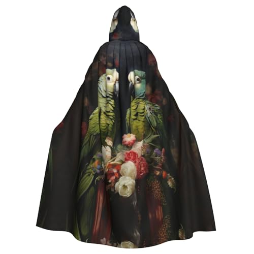 Tnnutp Umhang mit Kapuze für Paare, Papageien, Uni, volle Länge, für Halloween, Party, Cosplay, Kostüm, Umhang Tnnutp Umhang mit Kapuze für Paare, Papageien, Uni, volle Länge, für Halloween, Party, Cosplay, Kostüm, Umhang von Tnnutp