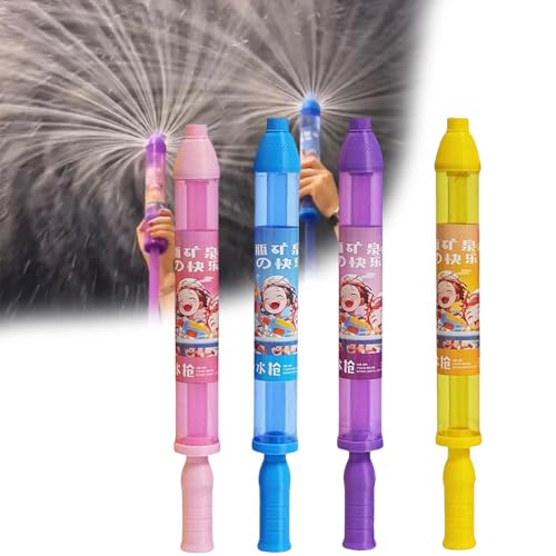 Firework Water Gun Large, Fireworks Style Water Spray Props Suitable for Couples, Interactive Pool Game for Family and Friends, Couple Games, Beach & Backyard Fun (4PCS) von ToatlHeal