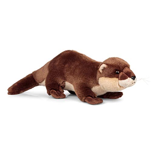 Animigos Plüschtier Otter, Stofftier im realistischen Design, kuschelig weich, ca. 38 cm groß von Tobar