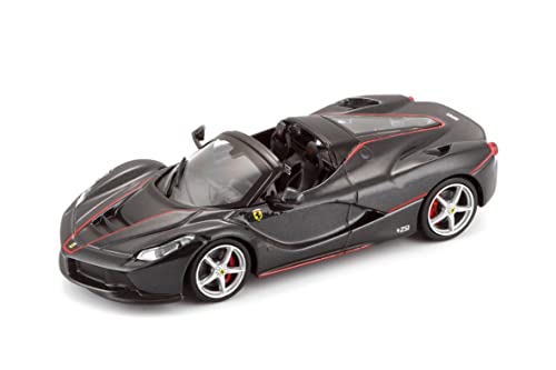 Bburago 1:43 Ferrari LaFerrari Aperta, Schwarz von Tobar