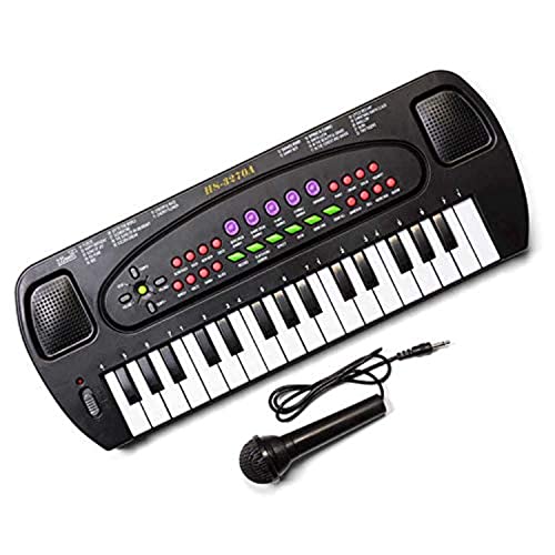 Tobar Elektronisches Keyboard- und Karaoke-Mikrofon-Set, schwarz, 1 Stück von Tobar