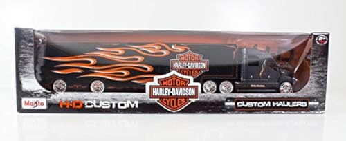 Maisto m11516 Maßstab 1: 64 "Custom Harley Davidson Hauler in verpackt mit feinen Details Druckguss Modell, Assorted Designs and Colours Maisto m11516 Maßstab 1: 64 "Custom Harley Davidson Hauler in verpackt mit feinen Details Druckguss Modell, Assorted Designs and Colours von Tobar