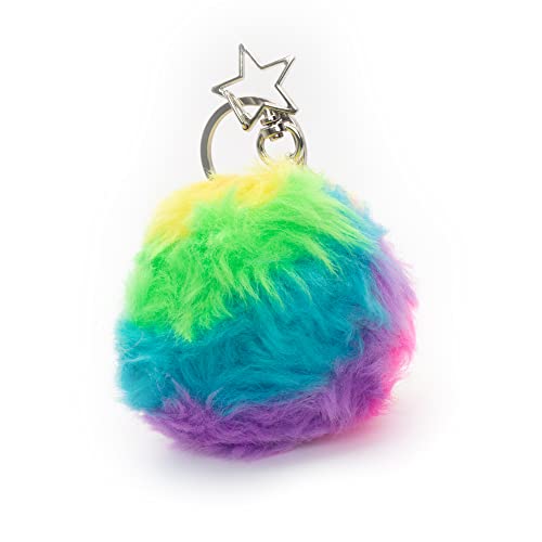 SCRUNCHEMS Furry Squish Ball Keychain von Tobar