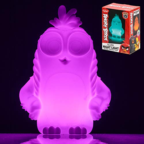 Tobar 36758 Angry Birds Nachtlicht, Silber, Mehrfarbig Tobar 36758 Angry Birds Nachtlicht, Silber, Mehrfarbig von Tobar