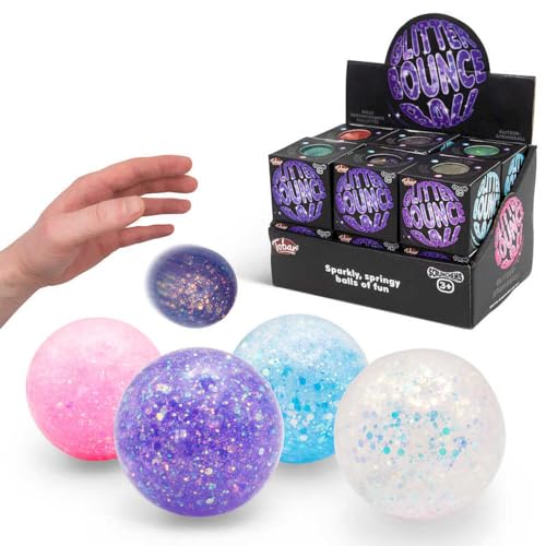 Tobar 38594 SCRUNCHEMS Glitzer Bounce Ball von Tobar