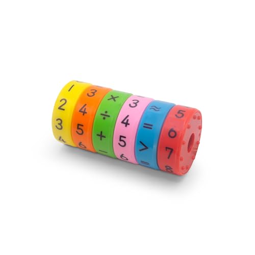 Tobar 38736 Magnetic Mathematic Rings, Assorted Colours, Small von Tobar