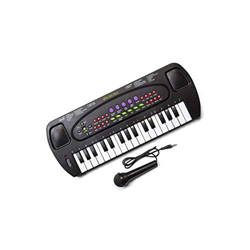 Tobar Elektronisches Keyboard- und Karaoke-Mikrofon-Set, schwarz, 1 Stück von Tobar