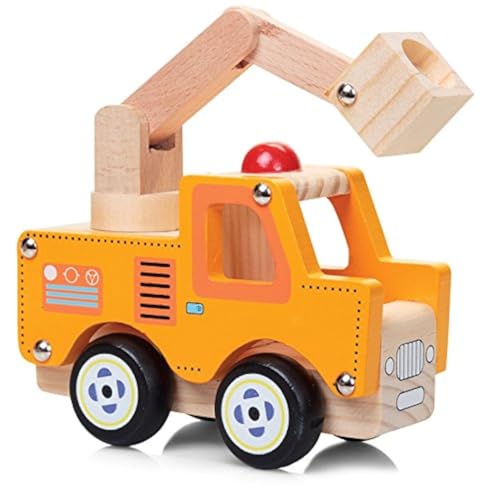 Tobar Kran-Wagen/Werkstatt-Wagen/Baustelle Holz-Spielzeug-Auto 13 cm lang Tobar Kran-Wagen/Werkstatt-Wagen/Baustelle Holz-Spielzeug-Auto 13 cm lang von Tobar