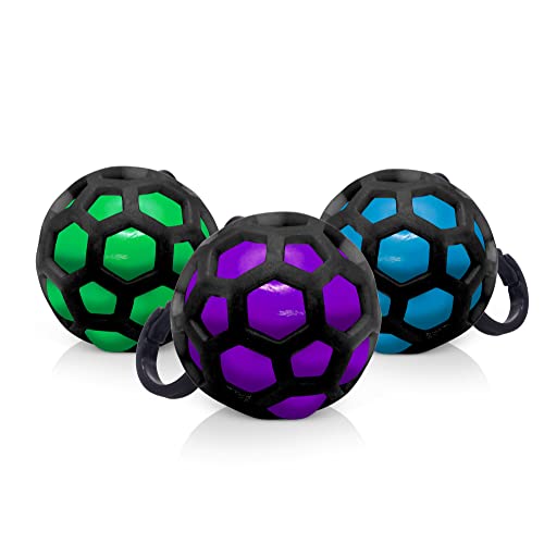 Tobar SCRUNCHEMS Fusion Stress Squish Ball SCHLÜSSELANHÄNGER Spielzeug von Tobar
