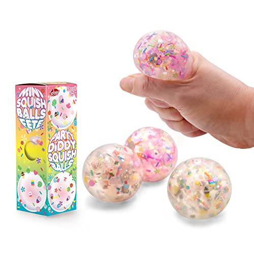 Tobar SCRUNCHEMS Party Diddy Stress Squish Balls - 3 Pack Tobar SCRUNCHEMS Party Diddy Stress Squish Balls - 3 Pack von Tobar