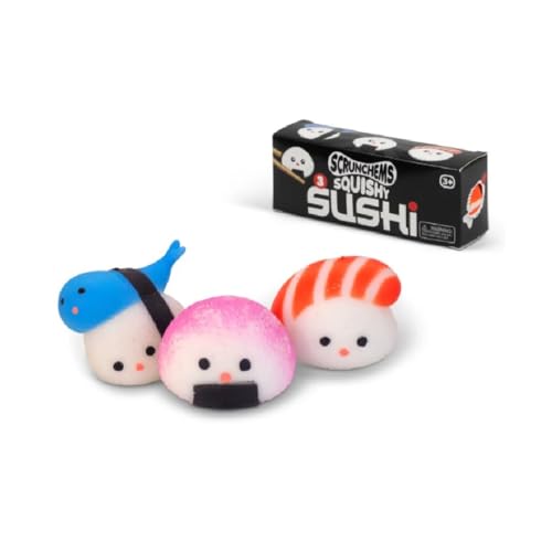 Tobar Scrunchems SUSHI Squish Ball - Stressabbau Squeeze Ball Spielzeug von Tobar