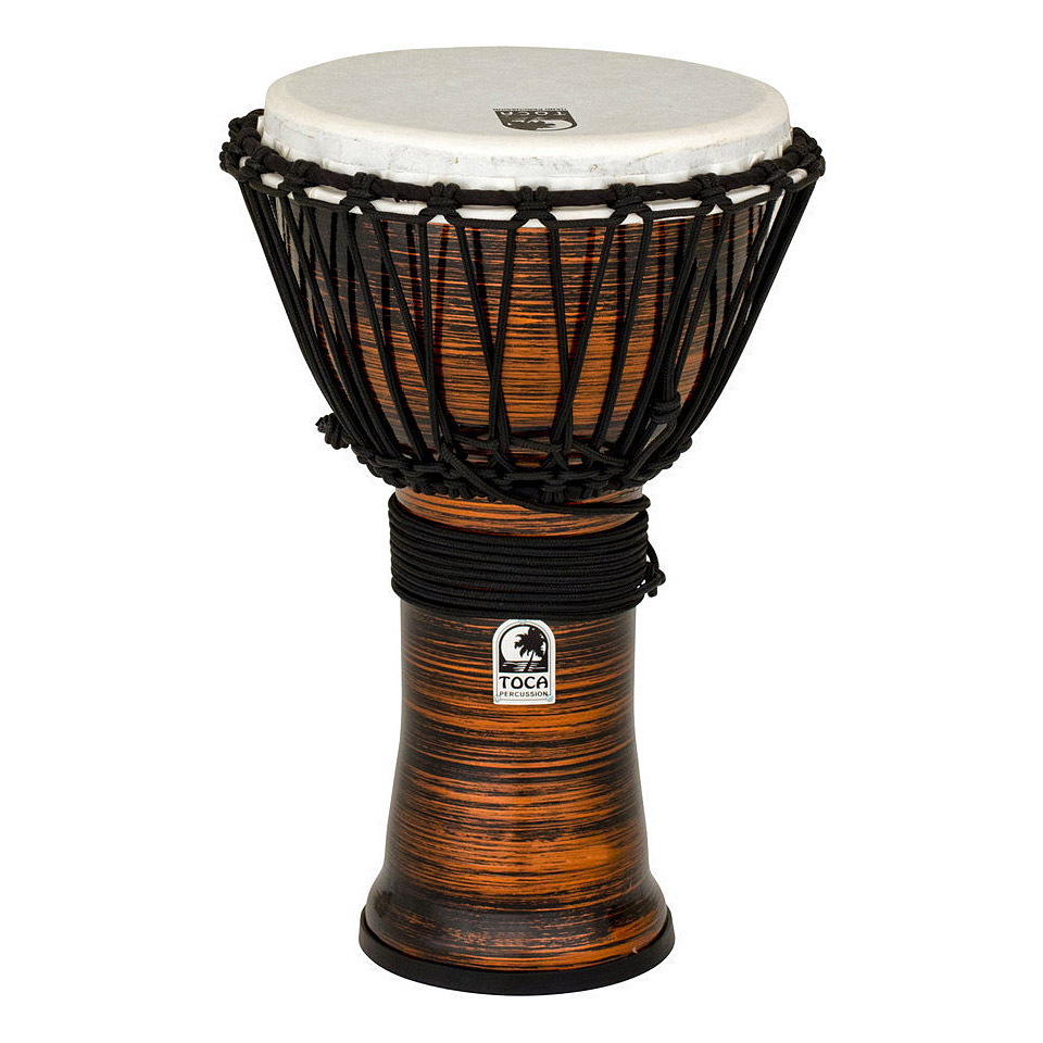 Toca Percussion Freestyle 9" Rope Tuned Djembe Spun Copper TF2DJ-9SCB Toca Percussion Freestyle 9" Rope Tuned Djembe Spun Copper TF2DJ-9SCB von Toca Percussion