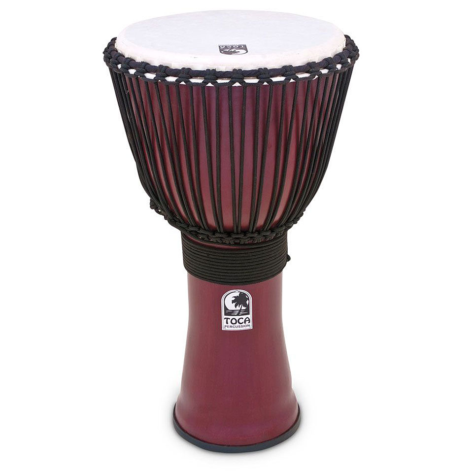 Toca Percussion Freestyle II Rope Tuned 12" Dark Red Large Djembe Toca Percussion Freestyle II Rope Tuned 12" Dark Red Large Djembe von Toca Percussion