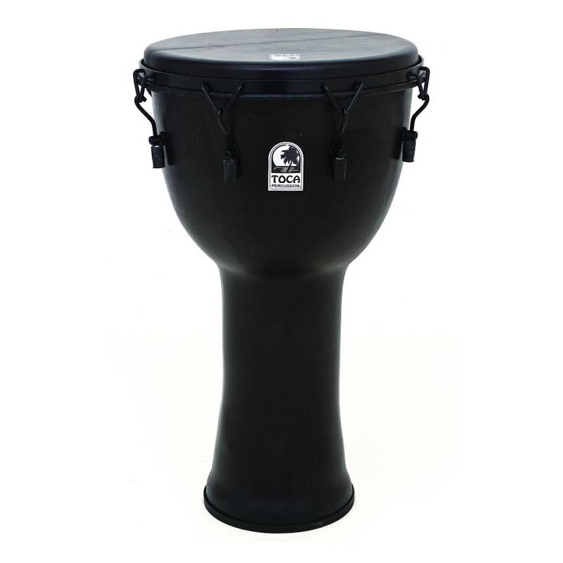 Toca Percussion Freestyle Mechanically Tuned 12" Black Mamba Djembe von Toca Percussion