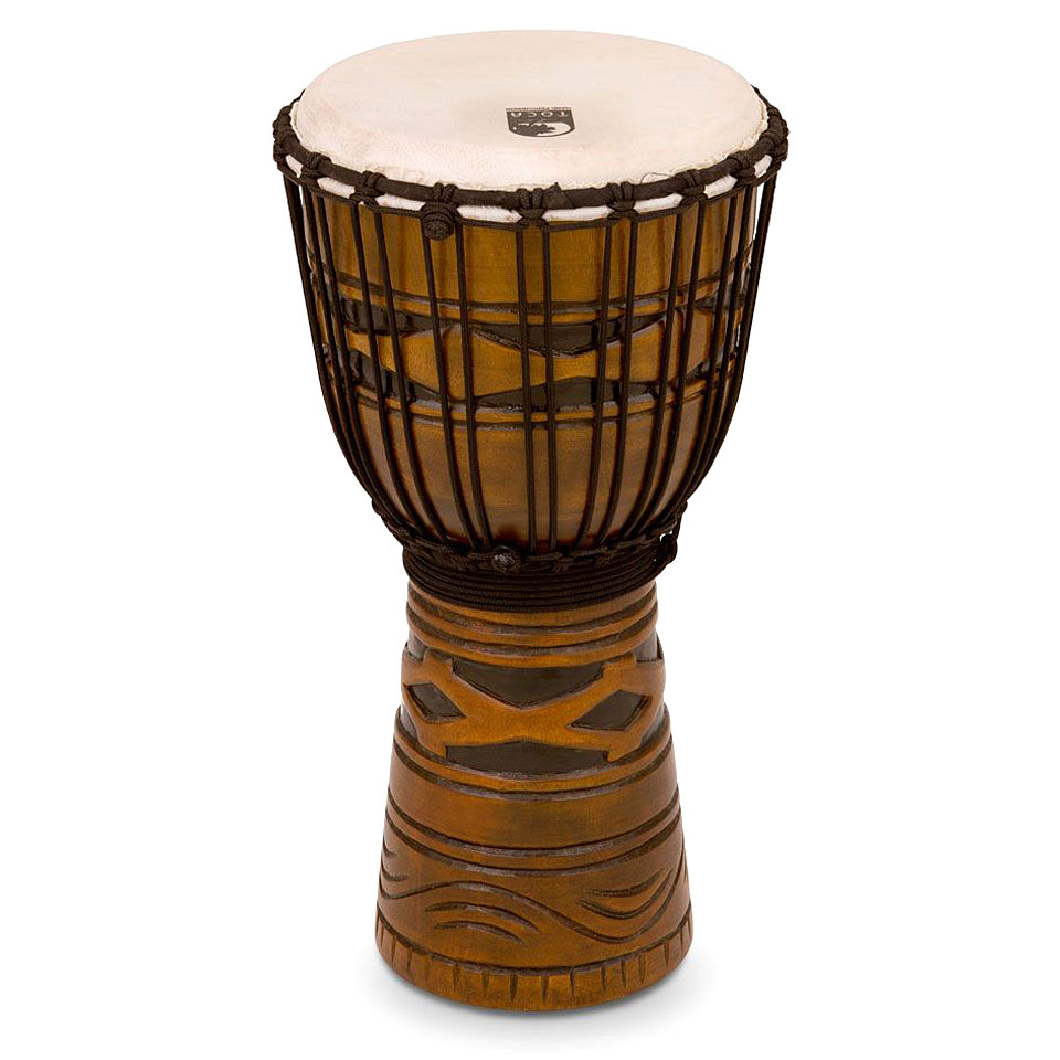 Toca Percussion Origins Series 10" African Mask Wood Djembe TODJ-10AM Toca Percussion Origins Series 10" African Mask Wood Djembe TODJ-10AM von Toca Percussion