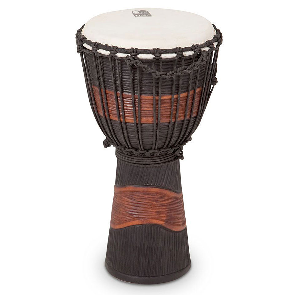 Toca Percussion Street 10" Brown & Black Stain Medium Djembe TSSDJ-MB Toca Percussion Street 10" Brown & Black Stain Medium Djembe TSSDJ-MB von Toca Percussion