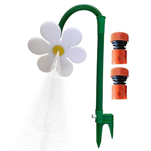 Crazy Daisy Sprinkler | Funny Daisy Water Play Sprinkler | Hundesprinkler | 360 ° rotierende tanzende Blütenwassersprinkler | Splash Sunflower Gerven -Sprühgerät für Garten, Rasen & Garten Crazy Daisy Sprinkler | Funny Daisy Water Play Sprinkler | Hundesprinkler | 360 ° rotierende tanzende Blütenwassersprinkler | Splash Sunflower Gerven -Sprühgerät für Garten, Rasen & Garten von TocaFeank