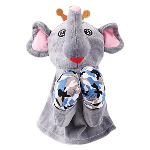 TocaFeank Plüschpuppen, Tierpuppen,Kung Fu Tierhandpuppe mit Geräuschen und Box -Action - Toy Plüsch Stoffed Doll Bildungsrolle Spielen Geschichtenerzählen zum Geburtstag von TocaFeank