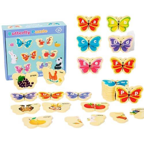 TocaFeank Puzzle - Holz Puzzle Mit Tierischen Motiven,Kognitives Lernspiel für & Mädchen ab 3 Jahren Kindergarten Hausunterricht Reise Outdoor Indoor Aktivitäten TocaFeank Puzzle - Holz Puzzle Mit Tierischen Motiven,Kognitives Lernspiel für & Mädchen ab 3 Jahren Kindergarten Hausunterricht Reise Outdoor Indoor Aktivitäten von TocaFeank