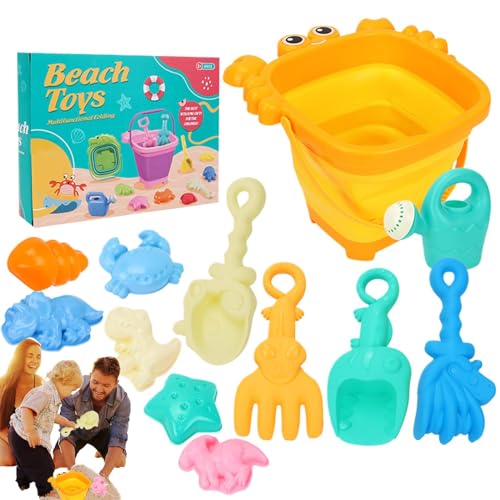 TocaFeank Sandeimer und Schaufeln Set, Kids Beach Toys,Cartoon -Sandspielzeug für Outdoor | Süßes Reisebehörigkeit, farbenfrohes Spielset mit faltbaren Schaufeln der Eimer zum Sammeln TocaFeank Sandeimer und Schaufeln Set, Kids Beach Toys,Cartoon -Sandspielzeug für Outdoor | Süßes Reisebehörigkeit, farbenfrohes Spielset mit faltbaren Schaufeln der Eimer zum Sammeln von TocaFeank