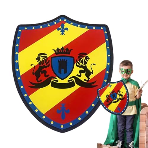 TocaFeank Schaumstoffspielzeug für Kinder, Schaumstoffschildspielzeug - Kinder mittelalterliches Spielzeugschild | Tragbare Schaumstoffwaffen für Kostüm-Rollenspiele, vorgetäuschte Spielzeugwaffen für von TocaFeank
