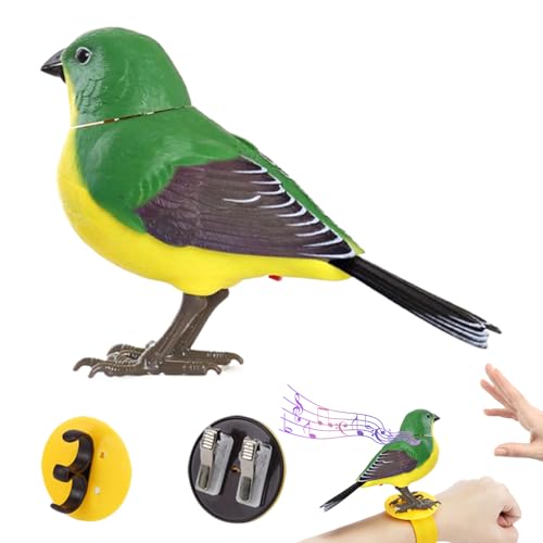 TocaFeank Spielzeug Vögel Für Kinder - Elektronisches Vogelspielzeug,Elektronisches Haustier Niedliches Desktop Realistisches Zum Sprechen Interaktion Outdoor Reise TocaFeank Spielzeug Vögel Für Kinder - Elektronisches Vogelspielzeug,Elektronisches Haustier Niedliches Desktop Realistisches Zum Sprechen Interaktion Outdoor Reise von TocaFeank