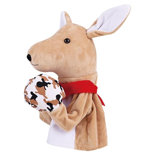 TocaFeank Tierhandpuppen, Handpuppen für Kinder - Kung Fu Tierhandpuppe mit Geräuschen und Box -Action,Toy Plüsch Stoffed Doll Bildungsrolle Spielen Geschichtenerzählen zum Geburtstag von TocaFeank