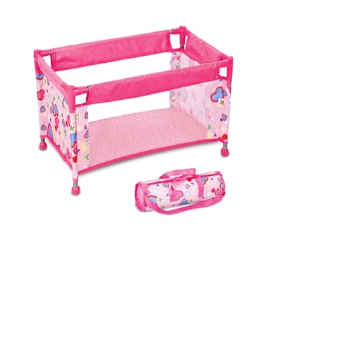 Toclsixz Puppenmöbel Puppenbett für 43 cm Puppe | Puppen Bett zubehör | Puppen reisebett | Geschenk für 3 +Jahre Mädchen Toclsixz Puppenmöbel Puppenbett für 43 cm Puppe | Puppen Bett zubehör | Puppen reisebett | Geschenk für 3 +Jahre Mädchen von Toclsixz