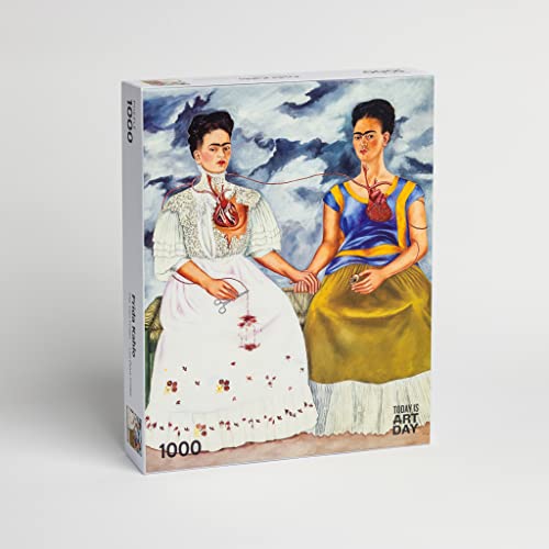 Today is Art Day - Frida Kahlo - Dos Fridas - Puzzle - 1000 Teile von Today is Art Day