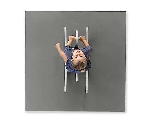 Toddlekind Baby-Puzzlematten, 9-TLG. mit Randteilen, ungiftige Schaumstoffmatten, für Bauchzeit & Krabbeln, neutrale Farben, 45 × 45 cm je Teil, Gesamtfläche: 131 x 131 cm, Storm/Dunkelgrau Toddlekind Baby-Puzzlematten, 9-TLG. mit Randteilen, ungiftige Schaumstoffmatten, für Bauchzeit & Krabbeln, neutrale Farben, 45 × 45 cm je Teil, Gesamtfläche: 131 x 131 cm, Storm/Dunkelgrau von Toddlekind