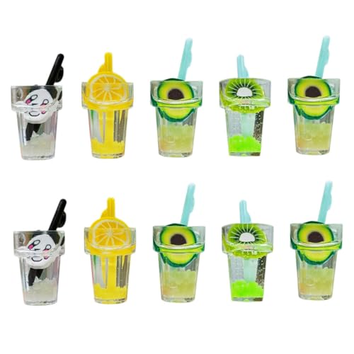 10Stücke Mini Getränkemodelle Realistische Getränkedekorationen für Puppenhäuser Gemischte Farben und Langlebig für DIY Projekte 10Stücke Mini Getränkemodelle Realistische Getränkedekorationen für Puppenhäuser Gemischte Farben und Langlebig für DIY Projekte von Toddmomy