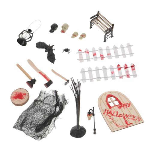 1Satz Halloween Miniaturen für Puppenhäuser Teiliges Mini Dekorationsset Gruselige Figuren für Halloween Dekoration und Bastelarbeiten Details und Authentisches Design 1Satz Halloween Miniaturen für Puppenhäuser Teiliges Mini Dekorationsset Gruselige Figuren für Halloween Dekoration und Bastelarbeiten Details und Authentisches Design von Toddmomy