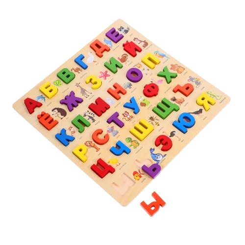 1Satz Russisches Alphabet Holzpuzzle für Lernspielzeug Hand Auge Koordination für Kleinkinder Puzzle zum Erlernen der Russischen Sprache 1Satz Russisches Alphabet Holzpuzzle für Lernspielzeug Hand Auge Koordination für Kleinkinder Puzzle zum Erlernen der Russischen Sprache von Toddmomy