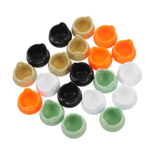 20Stücke Mini für Halloween Dekoration Mini Hausornamente für Puppenhäuser und Festliche Partys Farbenfrohe Kessel Großpackung 20Stücke Mini für Halloween Dekoration Mini Hausornamente für Puppenhäuser und Festliche Partys Farbenfrohe Kessel Großpackung von Toddmomy