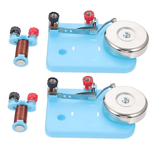 2Stücke Experimentelle Elektrische Glocke für Schulunterricht Lehrinstrument für Physik Experimente Elektromagnetismus und Elektrizitätsunterricht 2Stücke Experimentelle Elektrische Glocke für Schulunterricht Lehrinstrument für Physik Experimente Elektromagnetismus und Elektrizitätsunterricht von Toddmomy